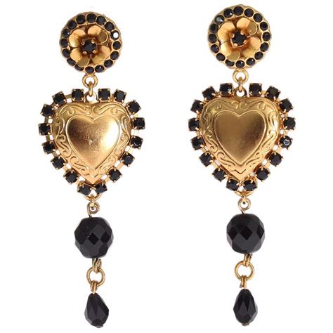 dolce gabbana boucles d oreilles|Boucles d'oreilles fines Dolce & Gabbana pour femme.